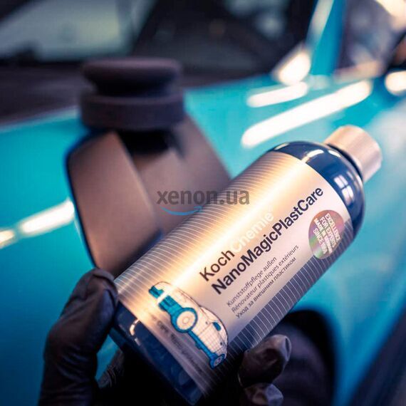 KochChemie Nano Magic Plast Care восстановление и защита наружных пластиковых деталей, резины 500 мл, изображение 3