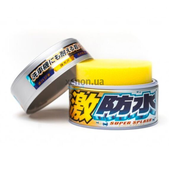 SOFT99 Water Block Wax Pearl and Metallic водоотталкивающий воск для светлых автомобилей 300 мл, изображение 2