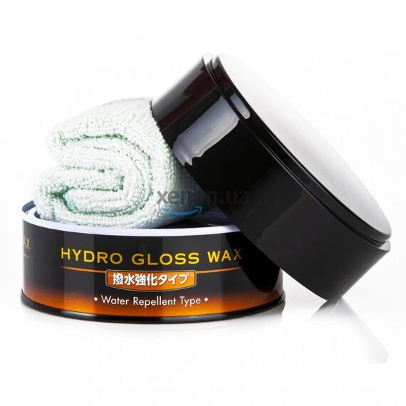 SOFT99 Hydro Gloss Wax Water Repellent Type водоотталкивающий воск 150 г, изображение 2