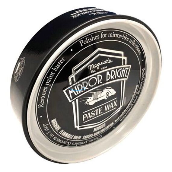Meguiars Mirror Bright Polishing Paste Wax полирующий твердый воск 227 г, изображение 2