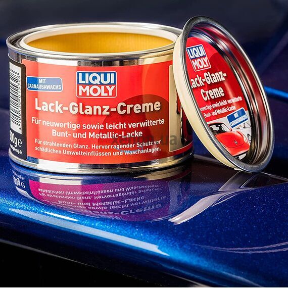 Liqui Moly Lack-Glanz-Creme глейз для блеска лака 300 мл, изображение 5