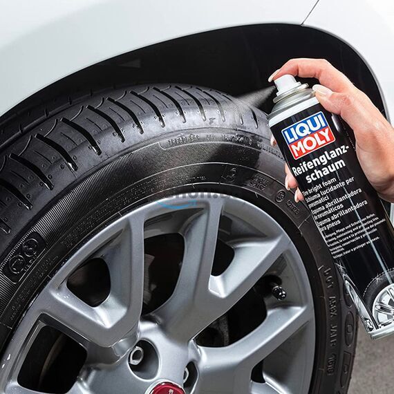 Liqui Moly Reifen-Glanz-Schaum чернитель для шин 400 мл, изображение 4
