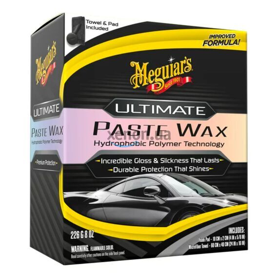 Meguiars Ultimate Paste Wax синтетичний віск 226 г, зображення 2