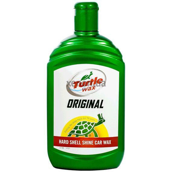 Turtle Wax Original Hard Shell Wax жидкий восковый полироль 500 мл, изображение 3