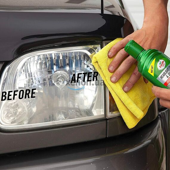 Turtle Wax Headlight Cleaner and Sealant поліроль для фар із захисним силантом 300 мл, зображення 5