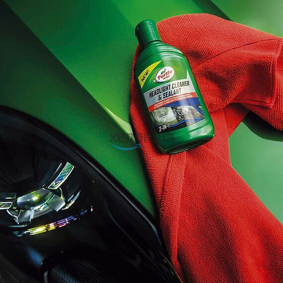 Turtle Wax Headlight Cleaner and Sealant поліроль для фар із захисним силантом 300 мл, зображення 7