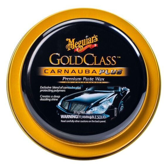 Meguiars Gold Class Carnauba Plus Paste Wax карнауба твердий віск 311 г, зображення 6