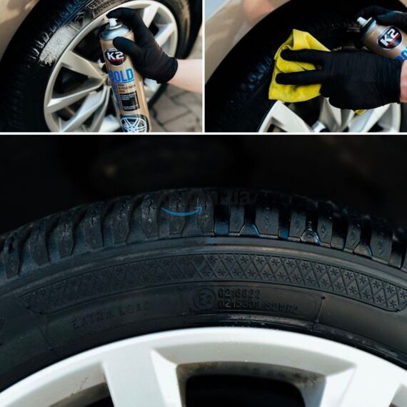 K2 Bold Spray спрей для ухода за покрышками 600 мл, изображение 7