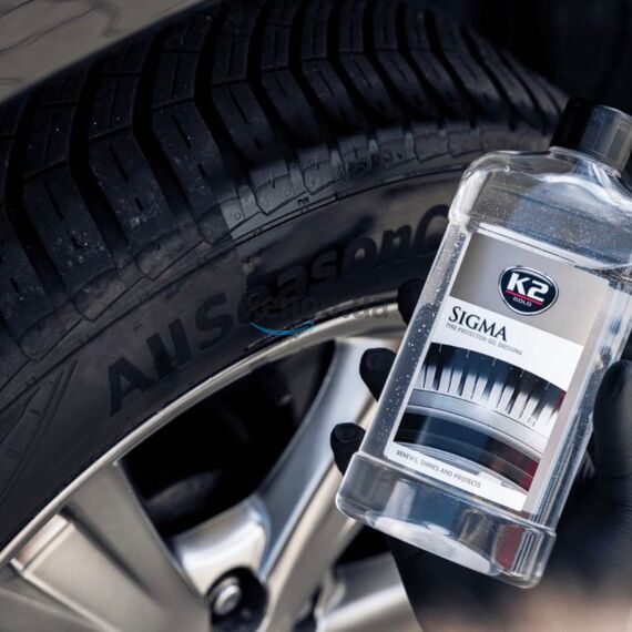 K2 Sigma гель для чернения покрышек 500 мл, изображение 5