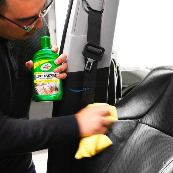 Turtle Wax Luxe Leather Quick & Easy очищувач та кондиціонер для шкіри 500 мл, зображення 4 Turtle Wax Luxe Leather Quick & Easy очищувач та кондиціонер для шкіри 500 мл, зображення 4