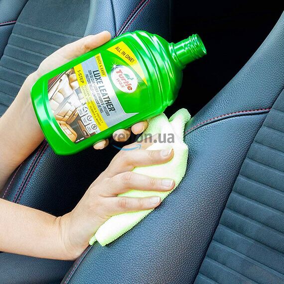 Turtle Wax Luxe Leather Quick & Easy очищувач та кондиціонер для шкіри 500 мл, зображення 8 Turtle Wax Luxe Leather Quick & Easy очищувач та кондиціонер для шкіри 500 мл, зображення 8