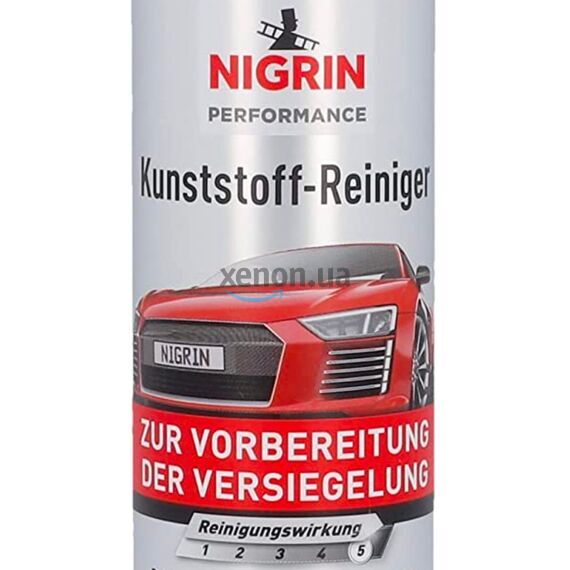 NIGRIN Performance Kunststoff-Reiniger інтенсивний очищувач пластику 300 мл, зображення 3
