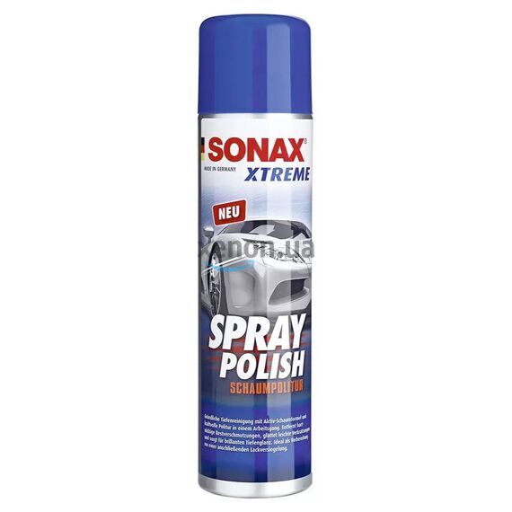 SONAX XTREME Spray Polish пенный очиститель кузова с блеском 320 мл