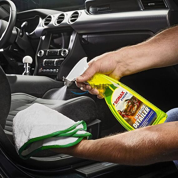 SONAX Microfaser Tuch für Polster +Leder микрофибра для интерьера 40х40 см, изображение 3