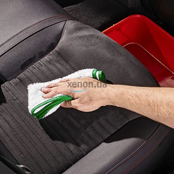 SONAX Microfaser Tuch für Polster +Leder микрофибра для интерьера 40х40 см, изображение 4