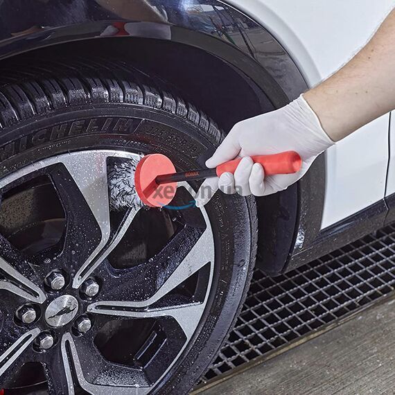 SONAX Microfaser FelgenBürste преміальна щітка для чищення колісних дисків з мікрофібри, зображення 3