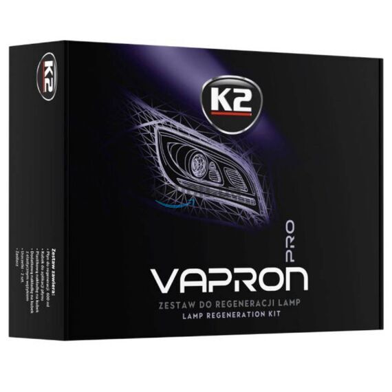 K2 VAPRON Pro профессиональный набор для ремонта фар 600 мл, изображение 2