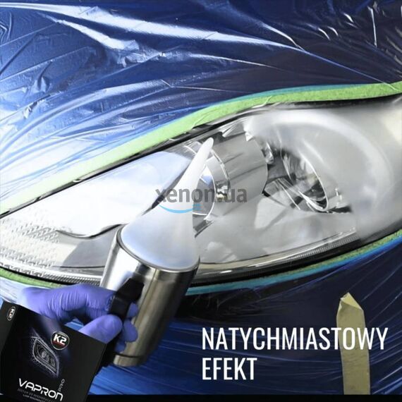 K2 VAPRON Pro профессиональный набор для ремонта фар 600 мл, изображение 8