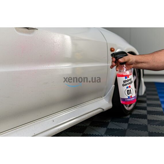Shiny Garage D-Tox Liquid рідкий очищувач металевих вкраплень 1 л, Обʼєм: 1 л, зображення 3 Shiny Garage D-Tox Liquid рідкий очищувач металевих вкраплень 1 л, Обʼєм: 1 л, зображення 3