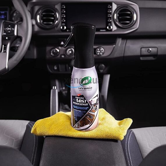 Turtle Wax Hybrid Solutions Streak Free Mist Interior Spray очиститель полироль для пластика с УФ защитой 591 мл, изображение 7