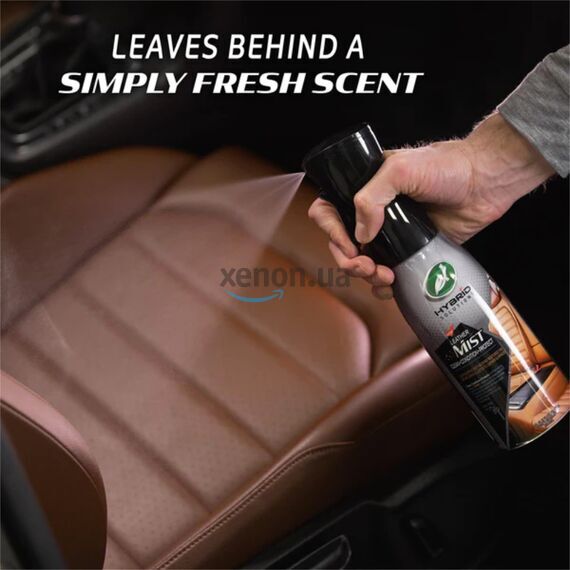 Turtle Wax Hybrid Solutions Leather Mist очисник кондиціонер для шкіри авто з УФ захистом 591 мл, зображення 2