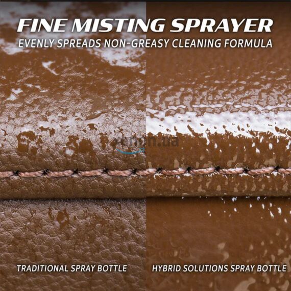 Turtle Wax Hybrid Solutions Leather Mist очисник кондиціонер для шкіри авто з УФ захистом 591 мл, зображення 3