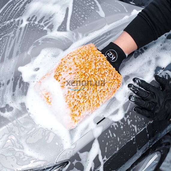 K2 Wash Mitt перчатка из микрофибры для мойки автомобиля, изображение 6