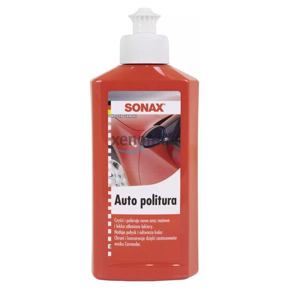 SONAX Auto Politur финишный полироль с воском для авто 250 мл, Объем: 250 мл, изображение 2