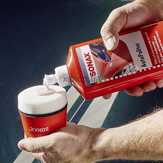 SONAX Auto Politur финишный полироль с воском для авто 250 мл, Объем: 250 мл, изображение 4