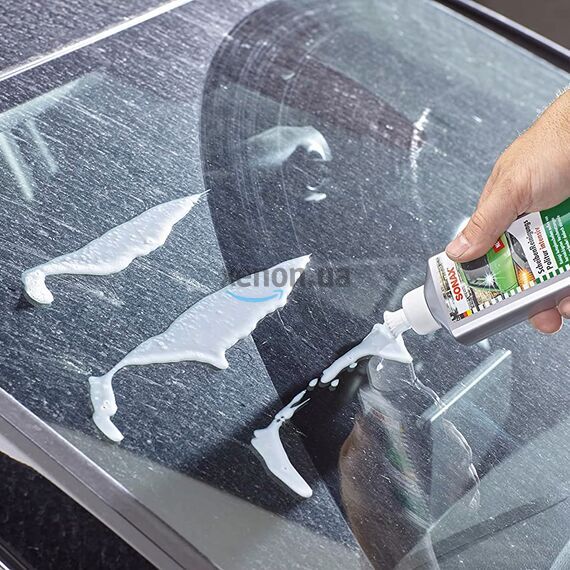 SONAX Scheiben Reinigungs Politur intensiv полироль для глубокой очистки стекла 250 мл, изображение 2